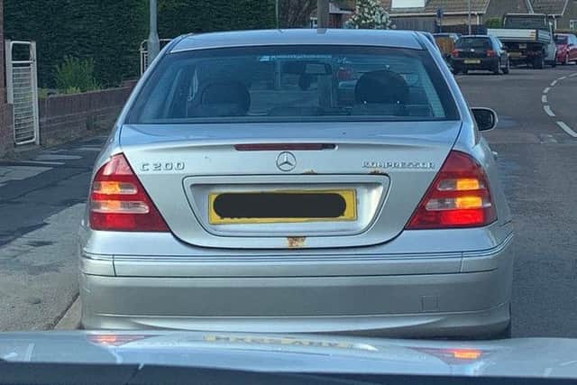 Driver reported and car taken to be crushed