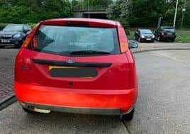 Driver failed a roadside drug swab showing positive for cocaine and was arrested
