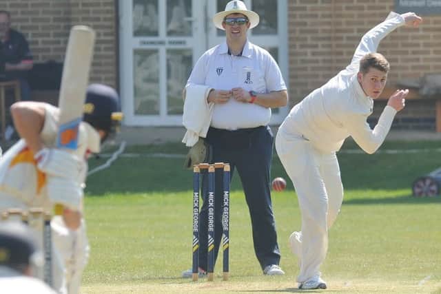 James Hook enjoyed a fine all-round day for Market Deeping against Louth.