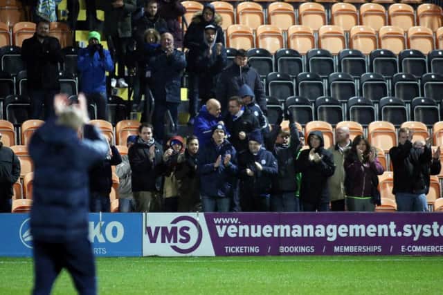 Posh fans at the Hive in 2016.