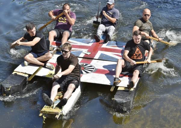 Deeping Raft Races take place in August.