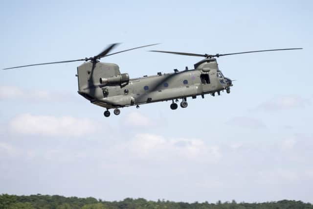 Chinook helicopters will be visiting RAF Wittering  for Exercise Swift Pirate.