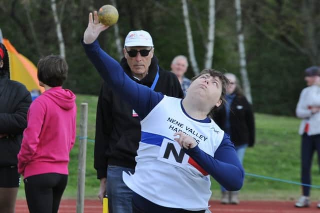 Lydia Church won the senior ladies shot.