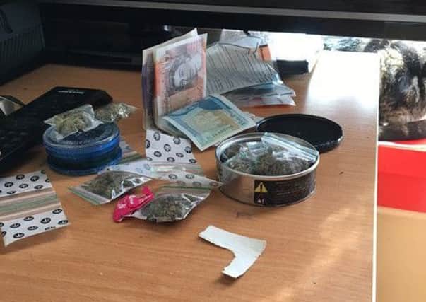 Items seized by police. Photo: Cambridgeshire police