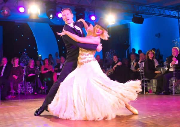 Brendan Cole delighted the NSPCC Strictly Be Dazzled audience with partner Faye Huddlestone.
Pic: Martin Bird Photography.