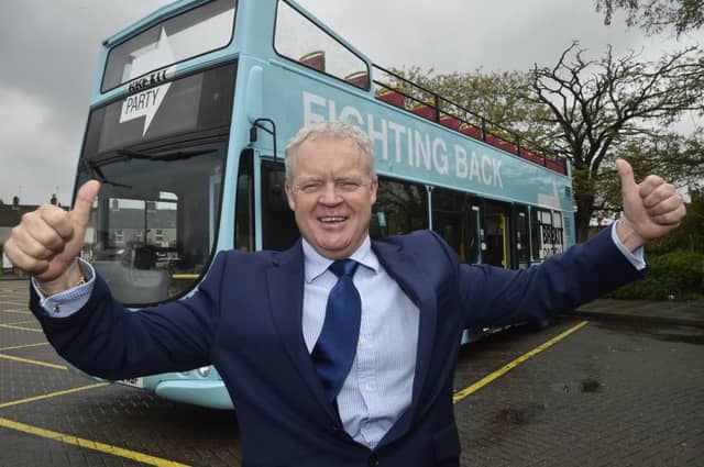 Brexit Party candidate Mike Greene