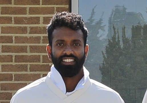Sachithra Perera bagged 7-47 for Market Deeping against Alford.