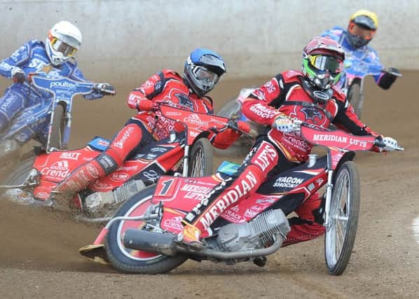 Hans Andersen got Panthers off to a great start against Kings Lynn with victory in the opening heat.