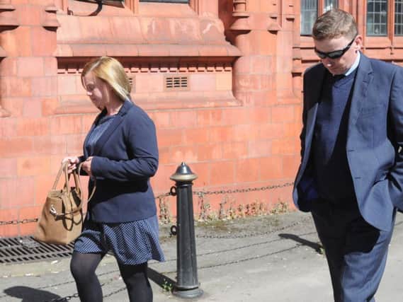 Defendants Hannah Rose and Paul Oliver leaving Birmingham Magistrates Court during a previous hearing. Photo: Matthew Cooper/PA Wire