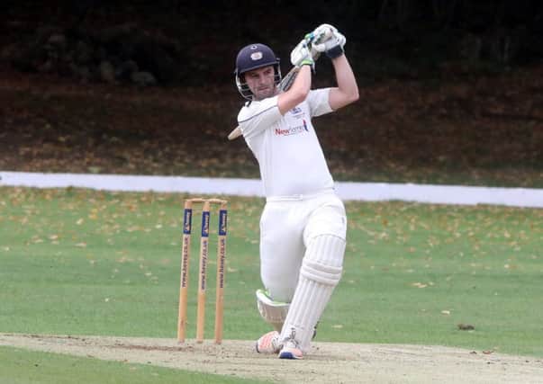 Lewis Bruce struck 98 for Peterborough Town at Brixworth.
