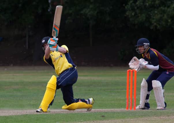 Ashley Rodgers struck a 56-ball ton for Ketton Sports against Syston.