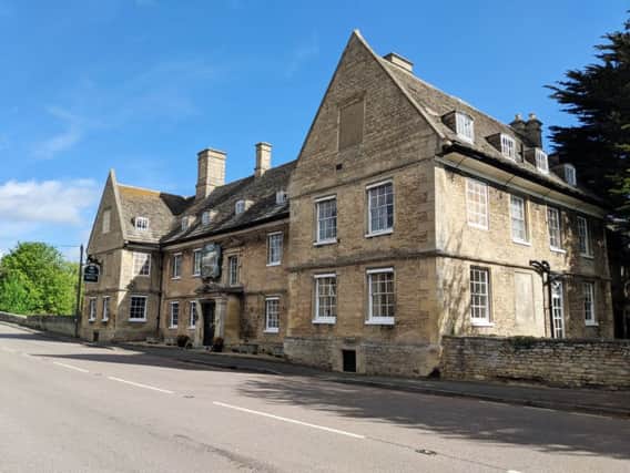 All this could be yours - if you have £1.4 million to spend on a 16th century hotel