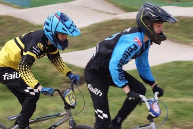 Daniel Arnett and Maciej Stodolak in action.