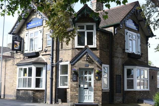 Charlie's, the new name for the Swiss Cottage pub at Woodston.