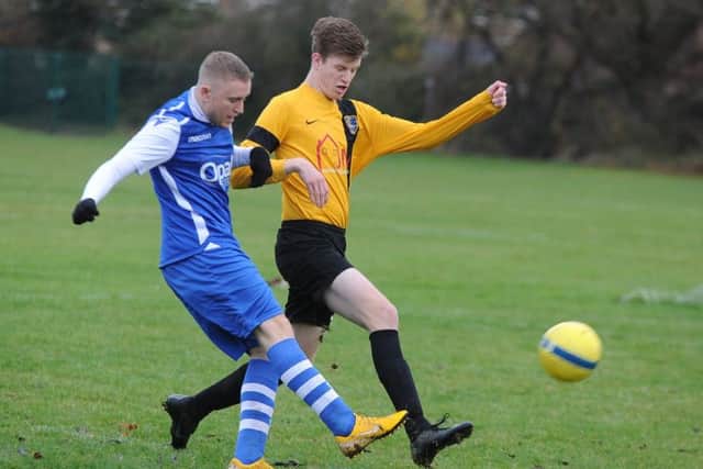 54 GOALS: Daniel Harber for Orton Rangers.