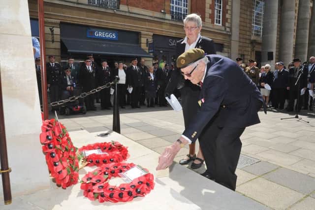 75th Anniversary of D-Day Landings Commemorative Service in the City Centre EMN-190606-133524009