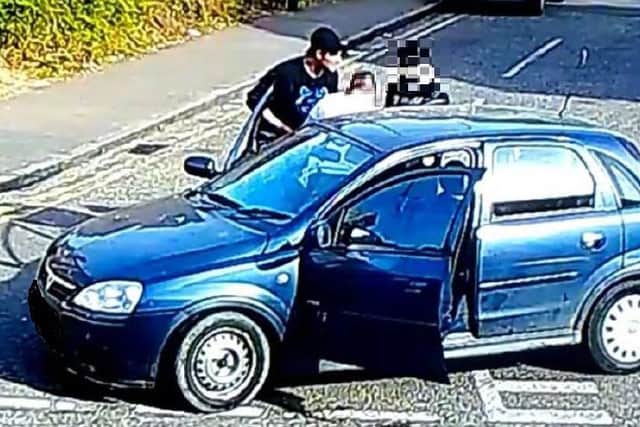 CCTV image of the attack