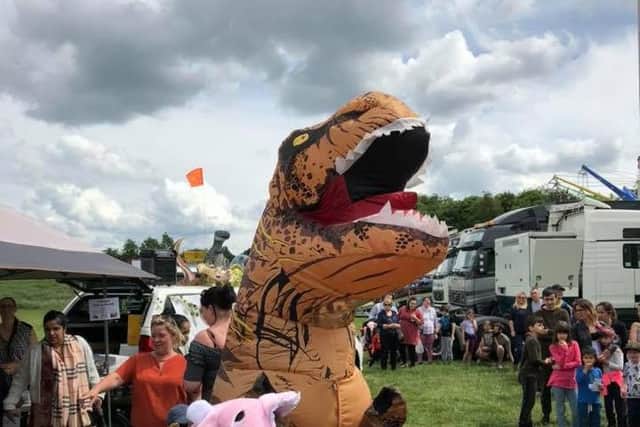 Jurassic park comes to Peterborough. Photo: We Love Peterborough