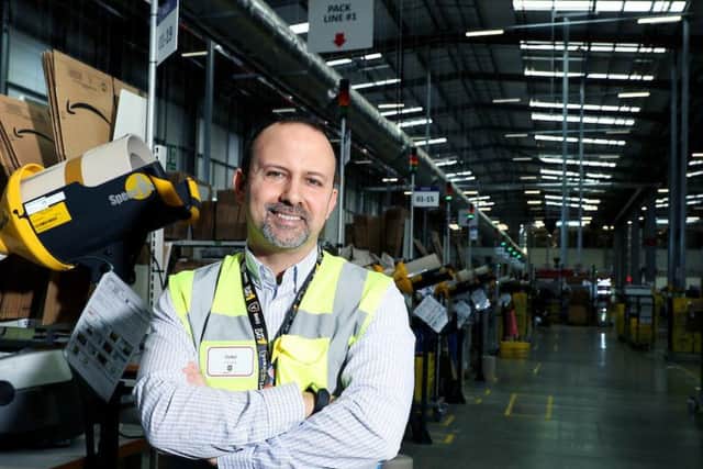 Victor Pulido,Site Leader at Amazon in Peterborough.