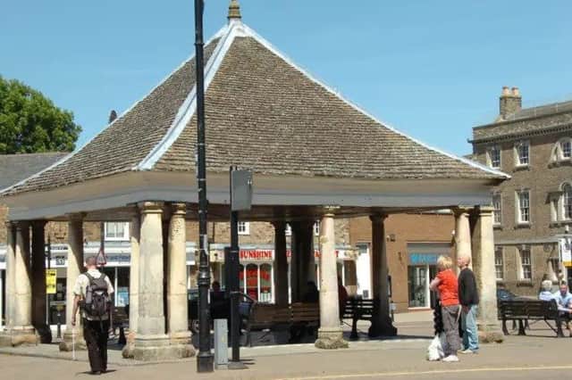 Market Square in Whittlesey