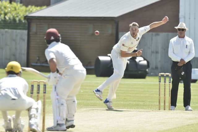 Rob Sayer was in top all-round form for Cambs at the weekend.