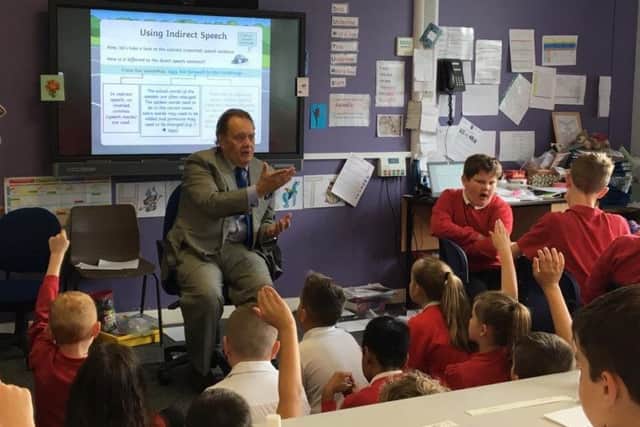 Sir John Hayes MP at South View Community Primary School