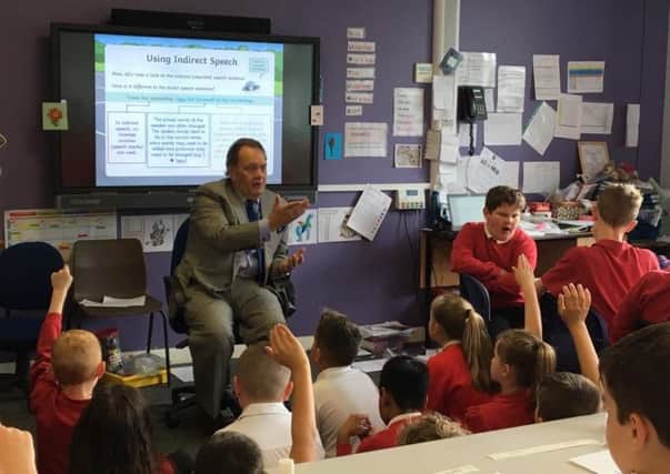 Sir John Hayes MP at South View Community Primary School