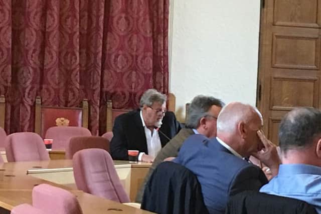The planning meeting where the decision was made