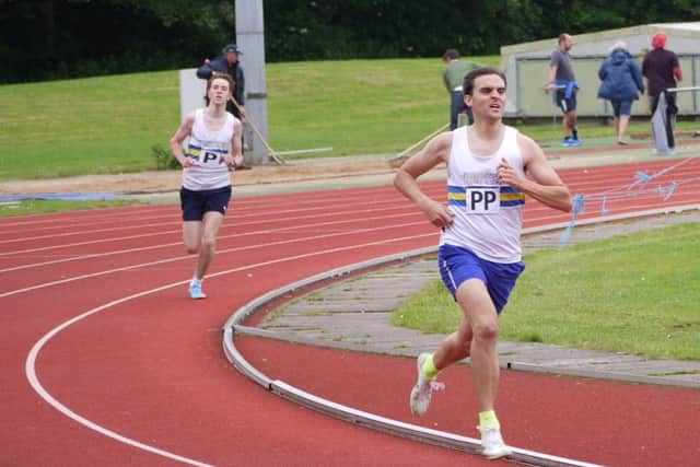 Andy Suter and Benji Davies dominated the 1500m.