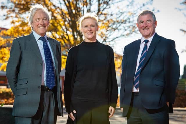 From left, Greg Archer, Vember Mortlock and Paul Osborne.