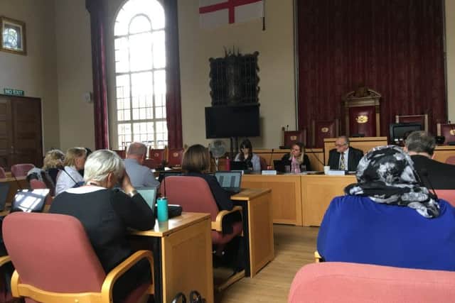 The Cabinet meeting