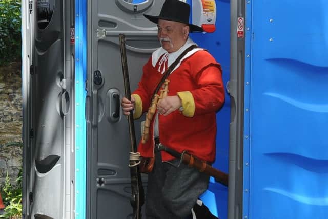 Peterborough Heritage Festival 2019. A Worcester Household mustketeer EMN-190616-214118009