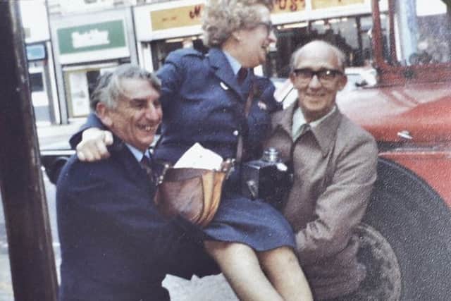 Former bus conductor Dorothy Robinson who passed away last week.