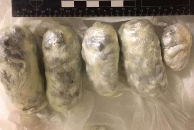 Drugs found in the raid at Southfields Drive