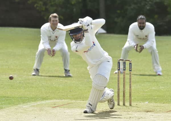 Josh Smith scored 51 for Peterborough Town at Finedon.