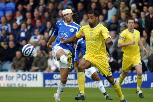 2008: Posh finished runners-up in League One behind Leicester, but above Leeds who they beat at London Road 2-0 with goals from George Boyd (right) and Craig Mackail-Smith.