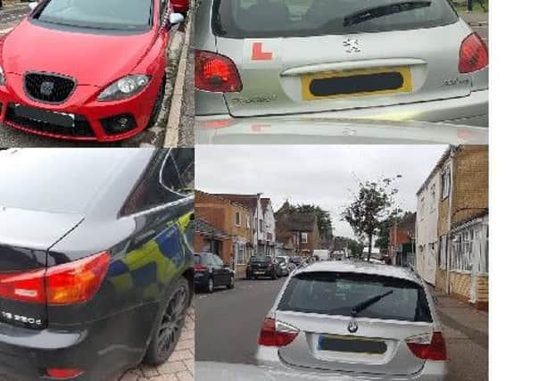 Cars seized by road police in Peterborough