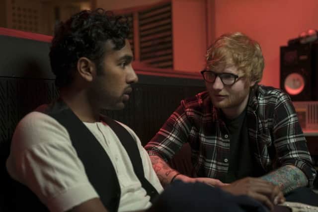 Himesh Patel as Jack Malik and Ed Sheeran as himself.
PA Photo/Universal Pictures/Jonathan Prime.