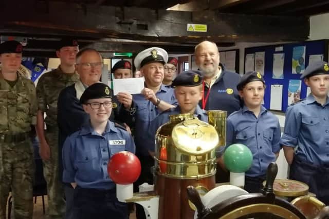 Rotary Corner - Sea cadets