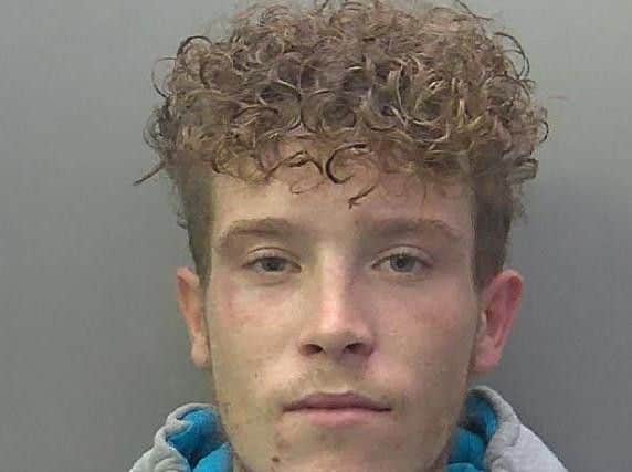 Boyd Docherty (24) was jailed for 18 months for attempting to run over a man twice before crashing into parked cars.