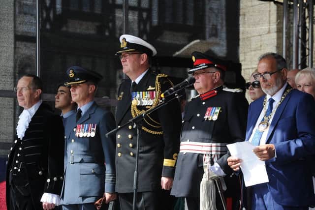 Armed Forces Day parade and inspection at the City Centre EMN-190629-232345009