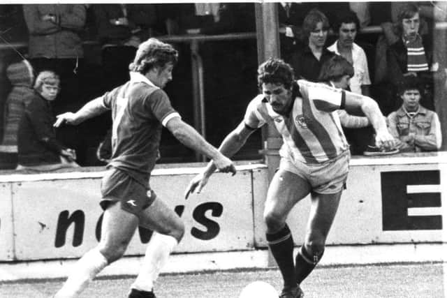 Peter Hindley playing for Posh