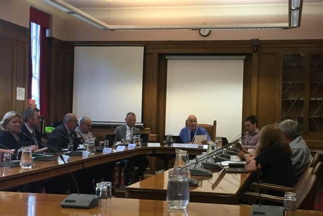 Councillors at the meeting