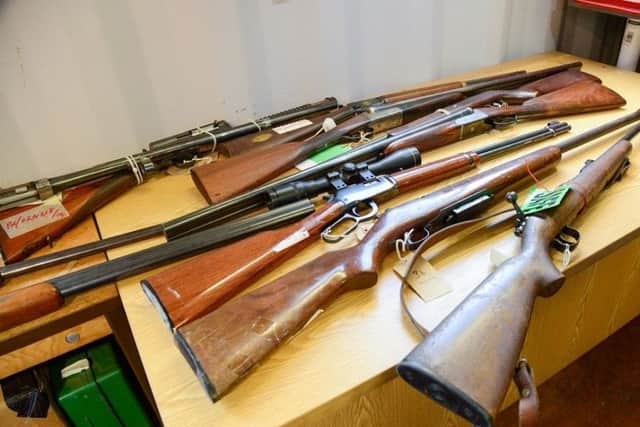 Cambridgeshire police is holding a weapons amnesty