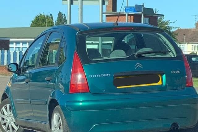 Driver reported and car seized