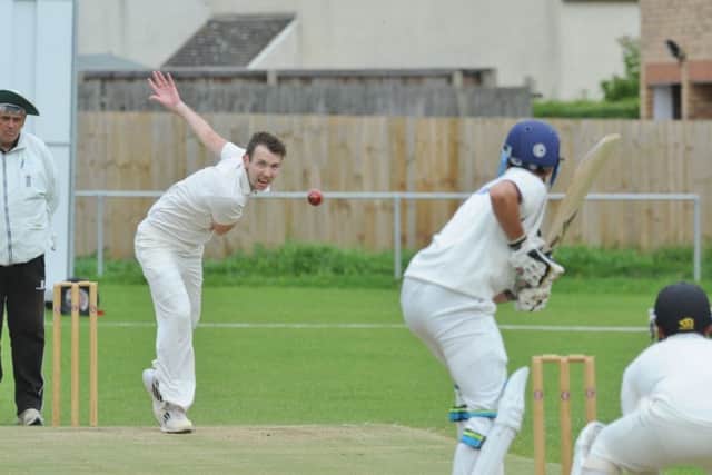 Ramsey in action at Cricketfield Lane.
