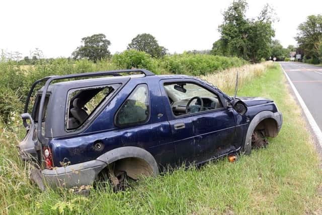 Mess said to have been left by the group of travellers. Pic: Cllr Hiller