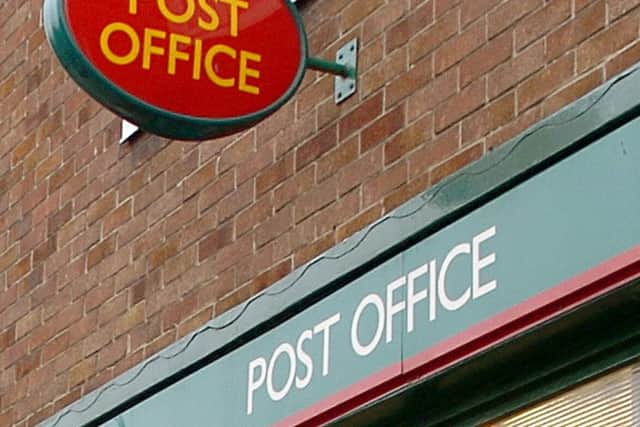 A Post Office ATM was targeted