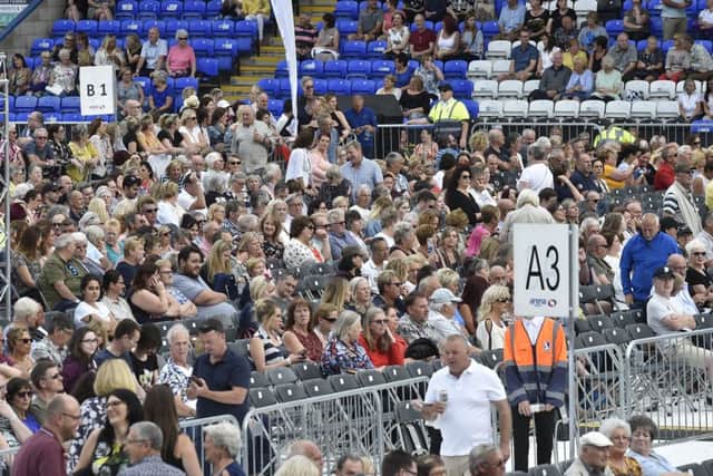 Tom Jones concert at the Weston Homes Stadium, London Road. EMN-191107-225132009