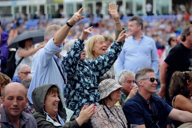 Tom Jones concert at the Weston Homes Stadium, London Road. EMN-191107-225427009